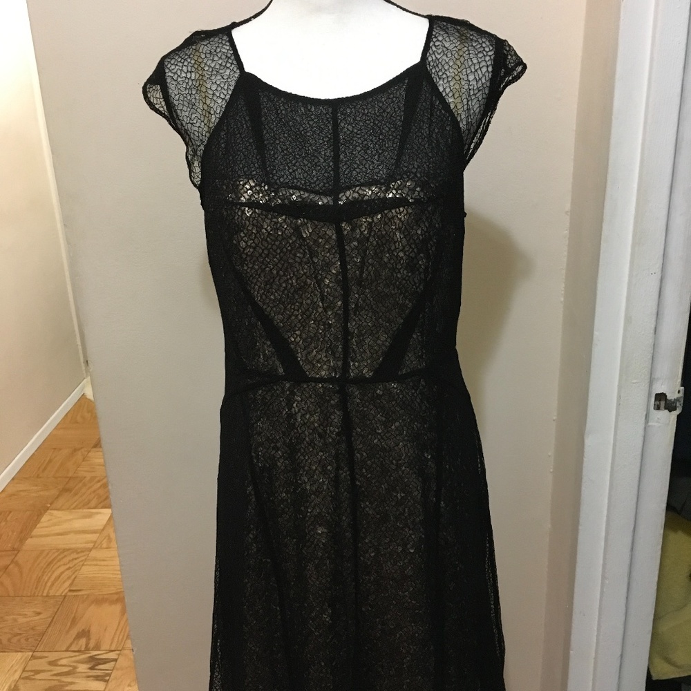 Black and Gold dress